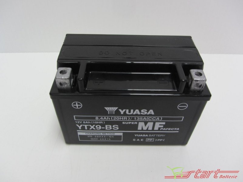 Yuasa YTX9-BS - Yuasa YTX9-BS 12V 8.4Ah - Batterie Moto AGM - Moto